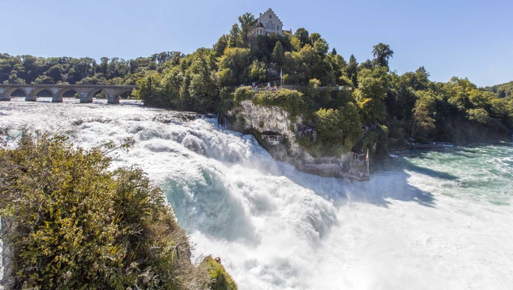 آبشار راین سوئیس ، بزرگترین آبشار اروپا
