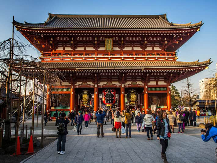 بازدید از معبد سنسوجی توکیو