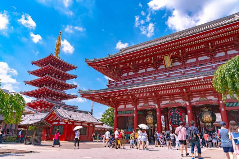 معبد سنسوجی، قدیمی‌ترین معبد توکیو