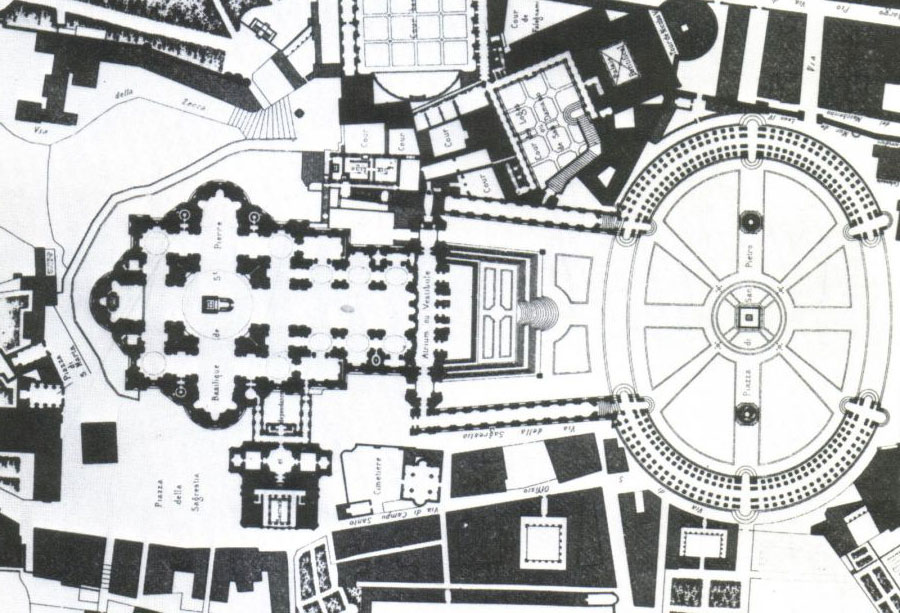پلان میدان سن پیترو