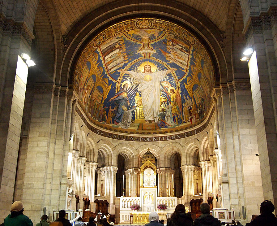 بازدید از کلیسای سکره کر پاریس