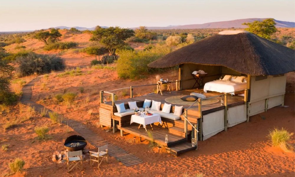 ۸- منطقه حفاظتشده تسوالو کالاهاری (Tswalu Kalahari Reserve)