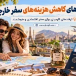 راه های کاهش هزینه های سفر خارجی
